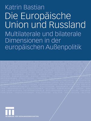 cover image of Die Europäische Union und Russland